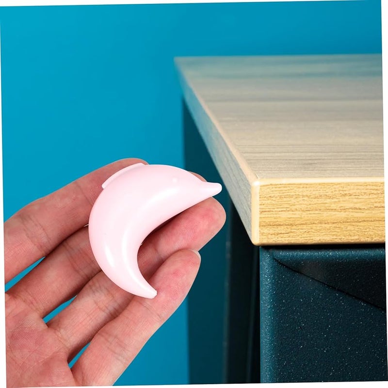 Vaguelly 8pcs Dolphin Corner Guards Safety Table Protectors Soft Collision Furniture Edge Bumpers - Image 3
